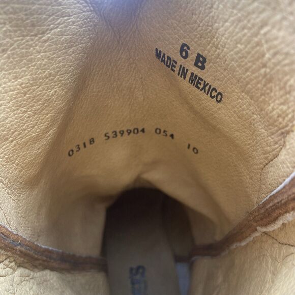 Cavenders Cowboy Womens 6 B Midcalf Embroidered Rodeo‎ Boots Western - Picture 12 of 12